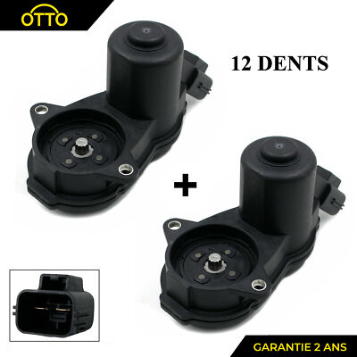 Lot De 2 Moteurs D'étrier De Frein à Main électrique (12 Dents) - Compatible Renault Fluence, Scénic III, Mégane III/IV...