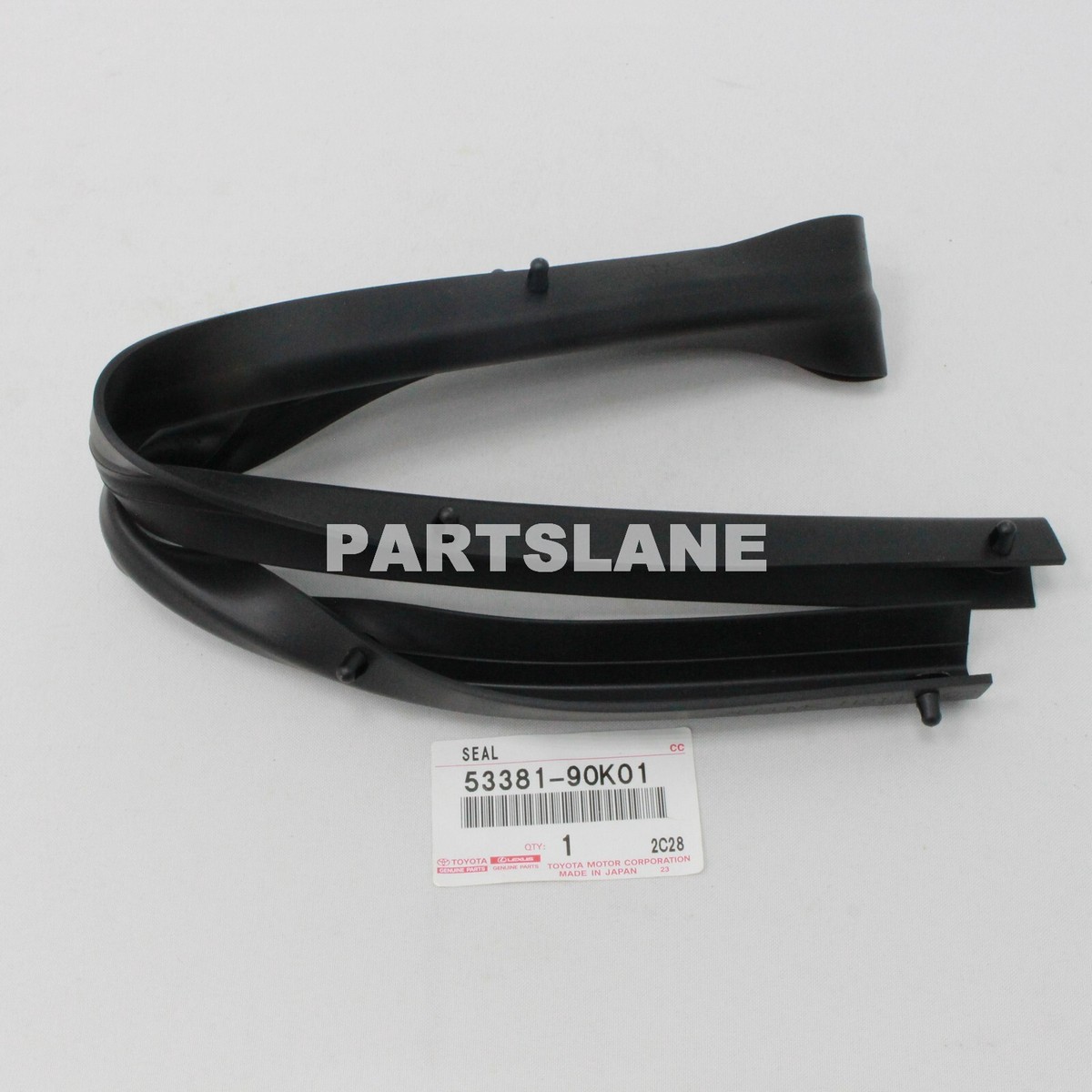 ◆タチカワ◆バーチカル◆W190×H205◆O-2512BL2◆ Toyota Land Cruiser BJ70 OEM Genuine Hood To Radiator Support Seal
