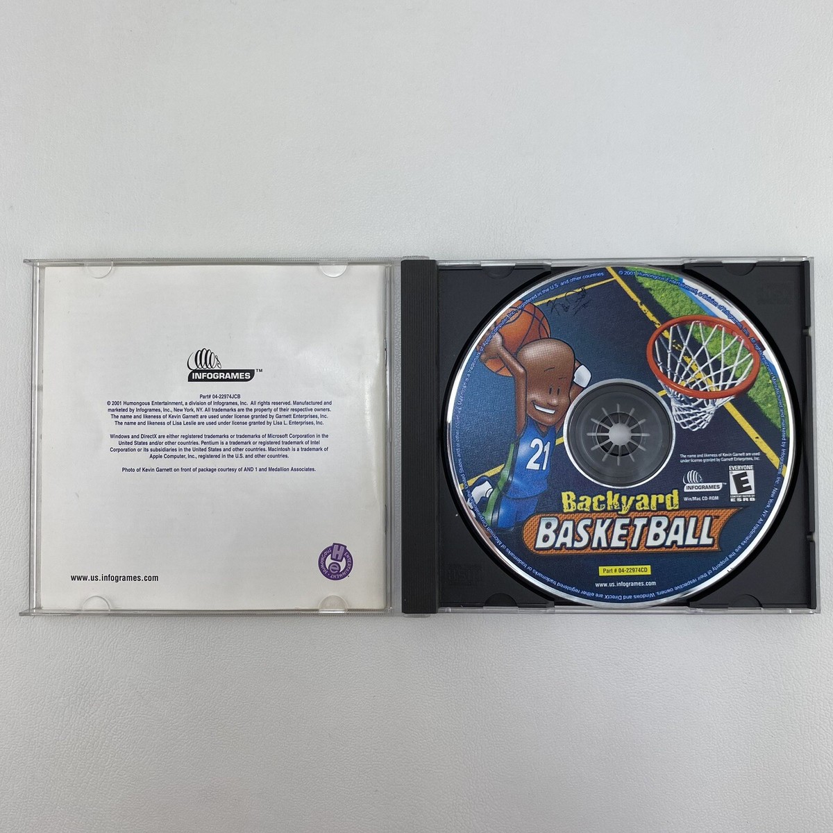 Backyard Basketball Hockey Soccer & Football PC CD-ROM Games Lot