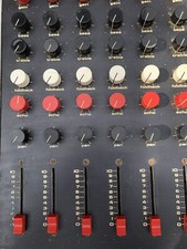 Hill PA Systems Vintage Professional Analogue 10 Channel Mixing Desk- Early 70's