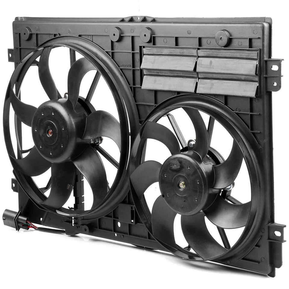 AC Condenser and Cooling Fan Assembly Fit for 2013-2014 Volkswagen Beetle - Image 4 of 4