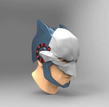 Futuristic Ninja Batman Wearable Helmet