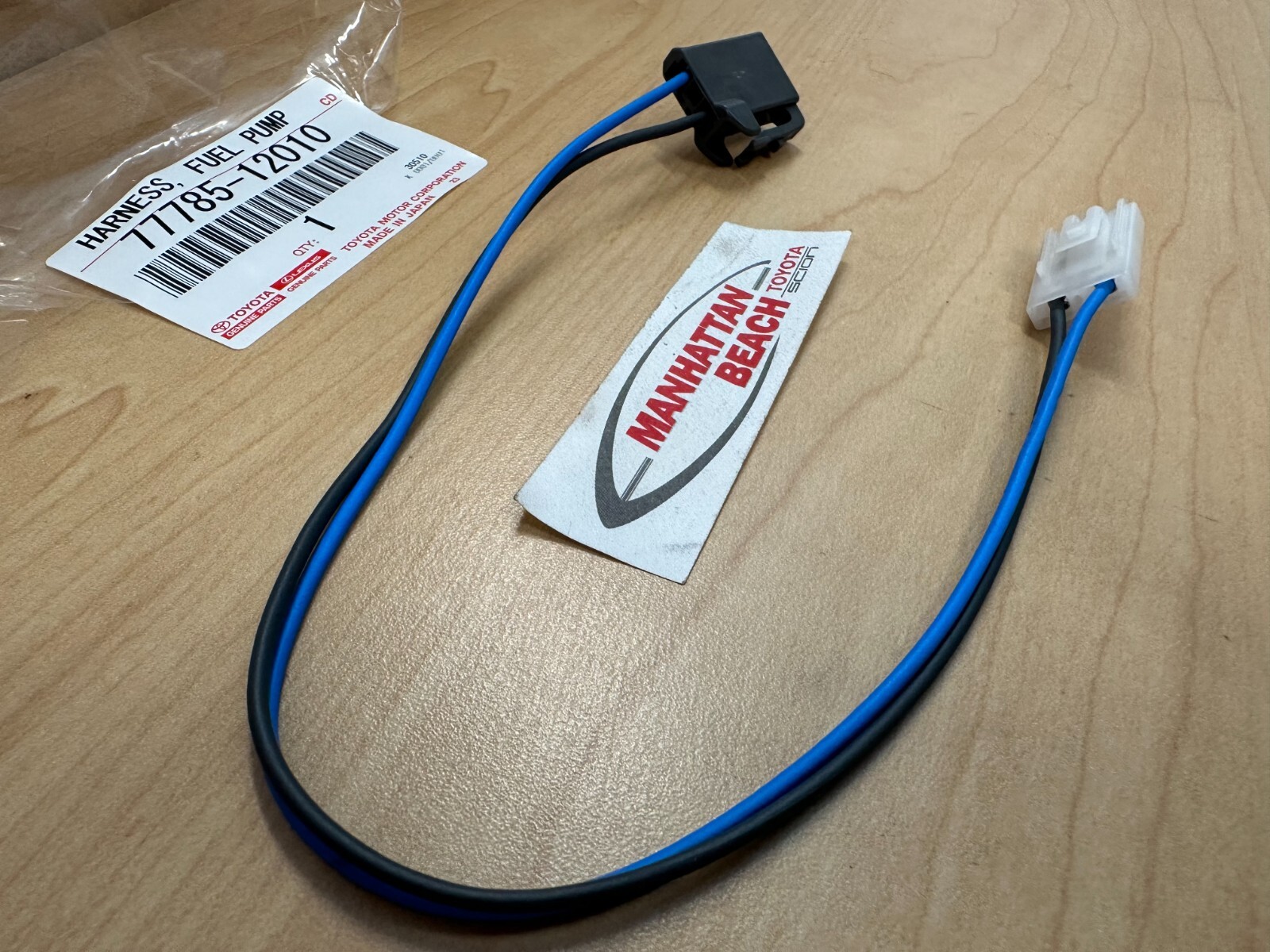 Genuine Toyota Fuel Pump Connector 7778512010 eBay