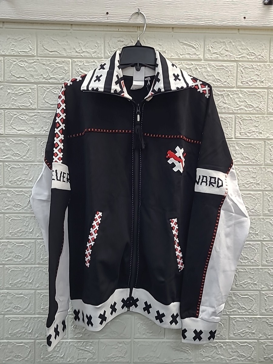 New Puma X Jahnkoy XTG Track Jacket Black and White Size Medium | eBay