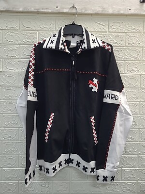 New Puma X Jahnkoy XTG Track Jacket Black, White Size Medium