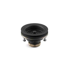 KOHLER Duostrainer 4-1/2 in. Sink Strainer in Matte Black K-R8799-C-BL