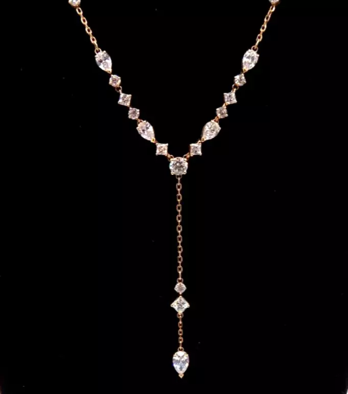 Swarovski cheap lariat necklace