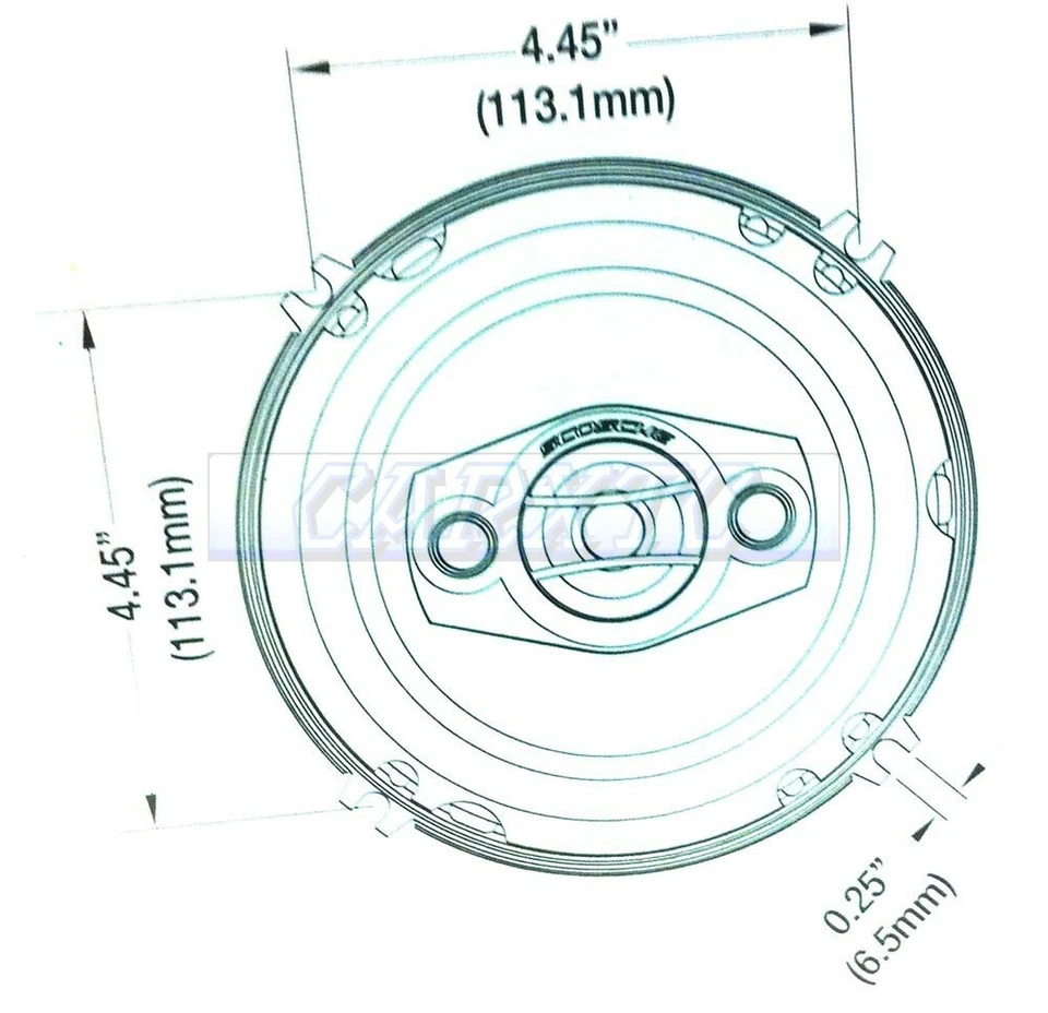 6.5 Car Speakers Rear Door 4way 200w 4ohm 6504-RD (B) - Image 4 of 4