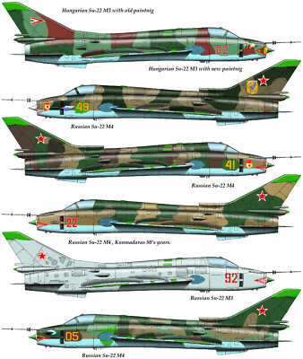 Had Models Decals 1/72 Su-17 / 22  72172