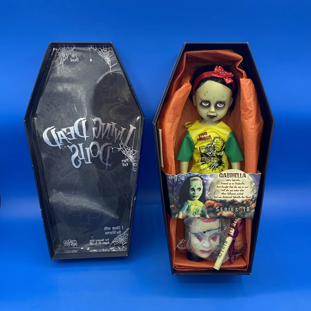 Mezco Living Dead Dolls Gabriella 2009 Series 18 Complete In Box