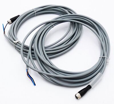 2x Pepperl+Fuchs V3-GM-5M-PVC 109023 Kabeldose -unused-