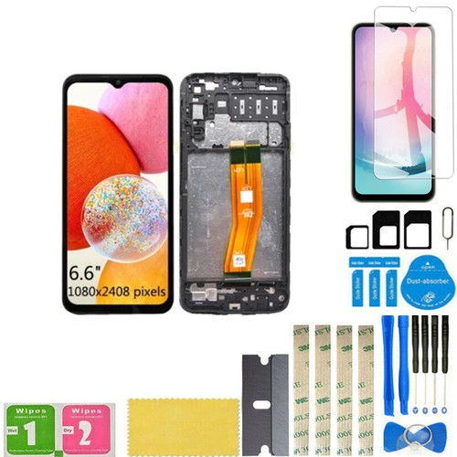 Per Samsung Galaxy A14 SM-A145F SM-A145F/DSN digitalizzatore display LCD touch screen - Foto 6 di 15