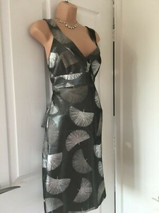 karen millen silver dress