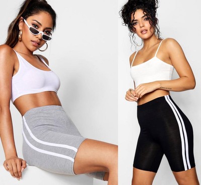 cropped cycling shorts