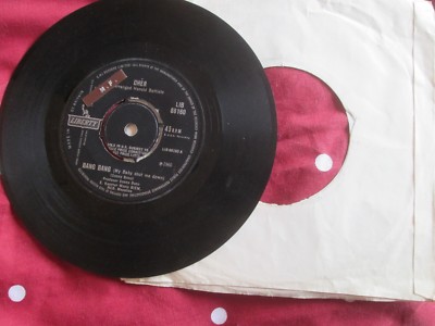 Cher    Bang Bang (My Baby Shot Me Down) Liberty LIB 66160UK Vinyl 7inch Single 