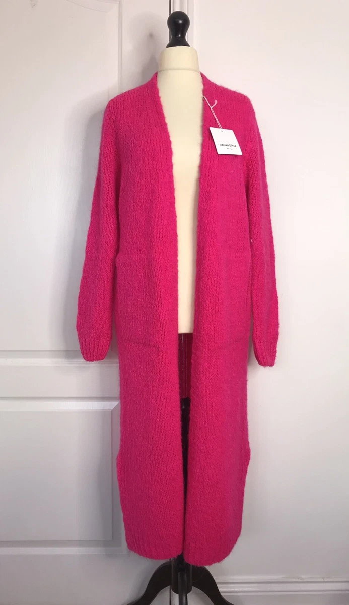 Fuschia pink cardigan uk cheap