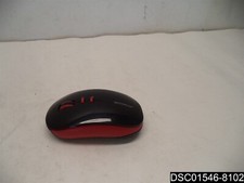 Vectorcom TM-8900 Wireless Optical Mouse, Black/Red