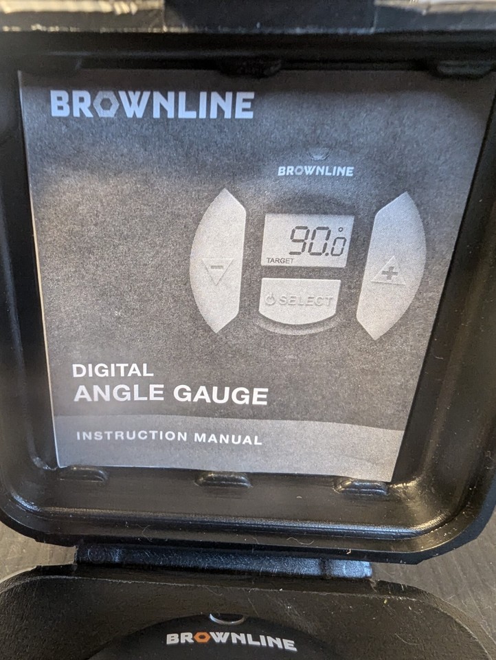 Brownline Digital Angle Gauge eBay