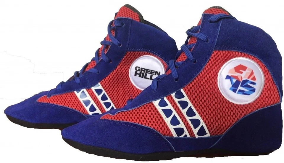 Green Hill Sambo Shoes FIAS 3095 UFC MMA Grappling Kick Professional Wrestling