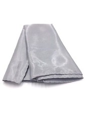  94 Bloomingdales Mens Handkerchief Solid Gray Dress Handky Casual Pocket Square