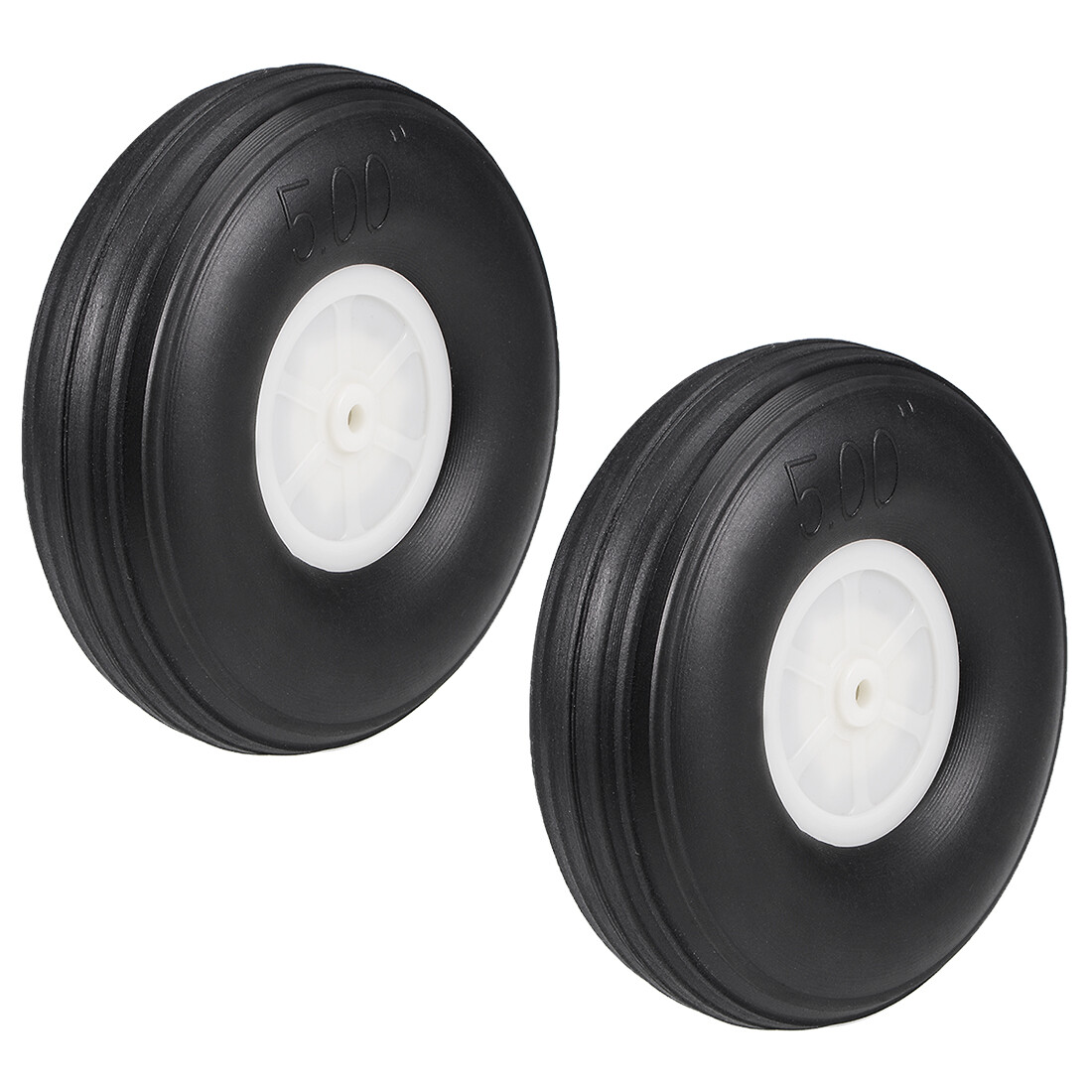 Airplane,pu Sponge Tire With Plastic Hub 5"