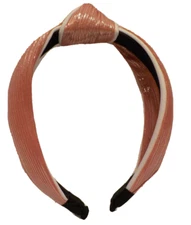 Glitter Knotted Wide Headband Barrette Styling 