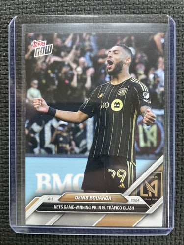 2024 Topps Now MLS DENIS BOUANGA LAFC vainqueur à El Trafico seulement 172 Made - Photo 1/3