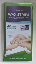 Nopunzel 42 Wax Strips Bikini Legs Face Arms Body EXP 03/26