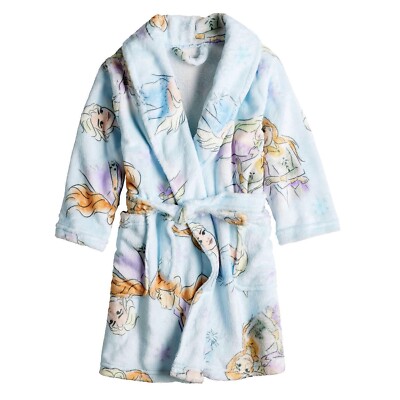 Disney Spa Robe $36 DISNEY Girl Frozen Robe Bathrobe Elsa Anna Pajama Cover Toddler 2T ...