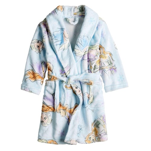 36-disney-girl-frozen-robe-bathrobe-elsa-anna-pajama-cover-toddler-2t