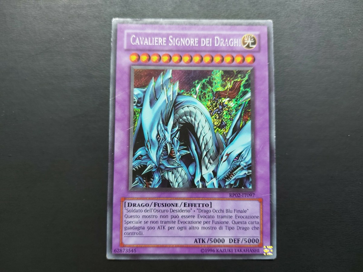 Yugioh - Dragon Master Knight RP02-EN097 Secret Rare - Italian