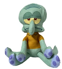 Nickelodeon Spongebob Squarepants Squidward 9" Plush Stuffed Animal Toy NEW NWT