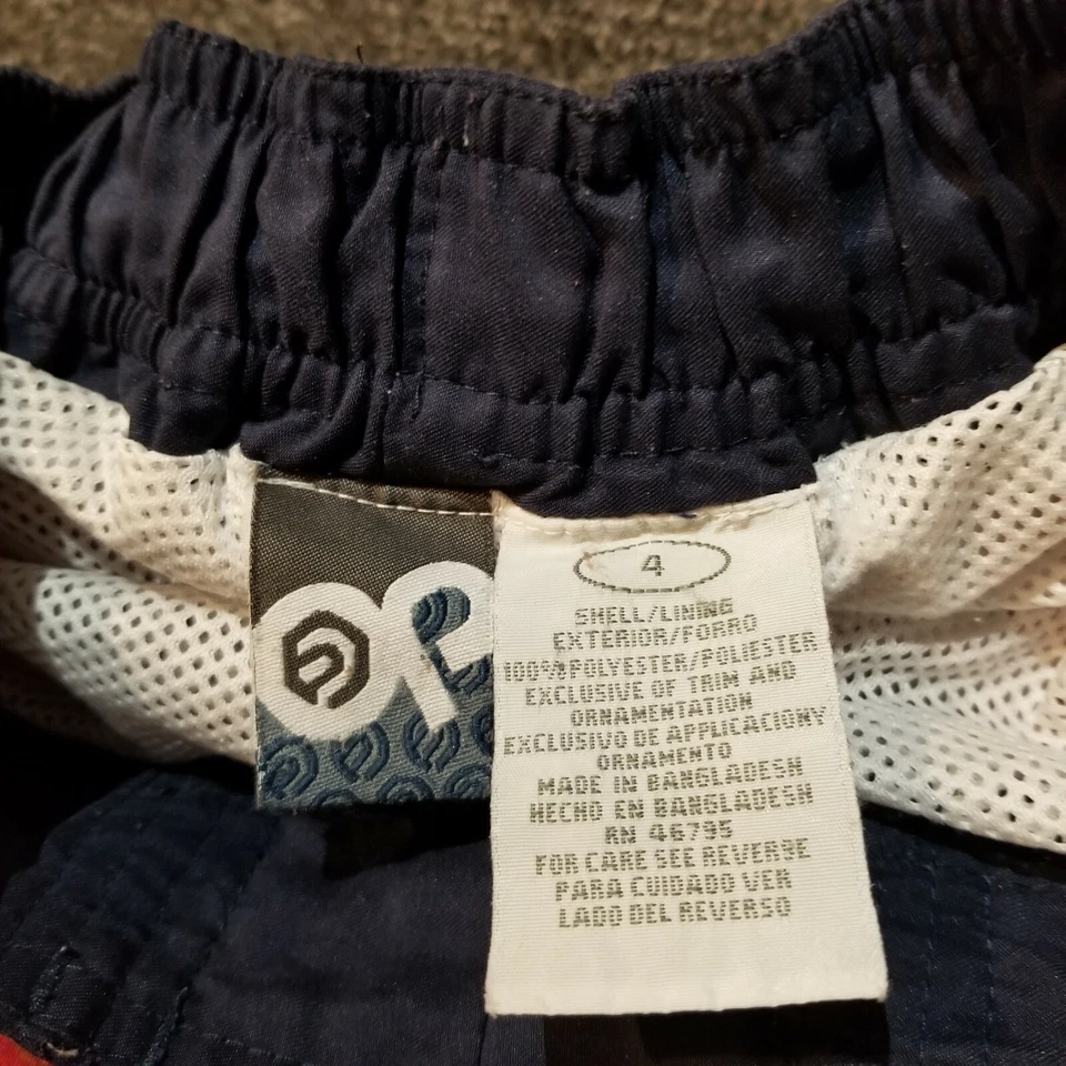 Bañador Ocean Pacific Niños 4 Rojo Coches Clásicos Forrado con Palmera Pantalones Cortos quirúrgicos Foto 2 de 4