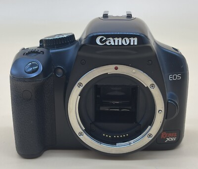 Canon EOS Rebel XSi / 450D 12.2MP Digital SLR Camera - Black (Body Only ...