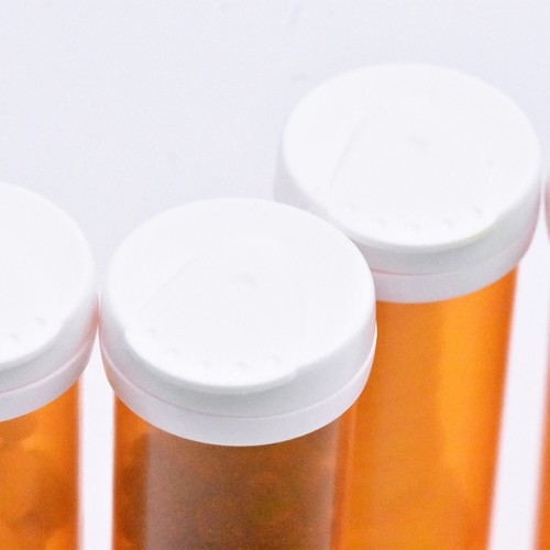 6 botellas de píldoras vacías Dram 12 piezas con tapas desecantes contenedor de vial de farmacia - Imagen 9 de 11