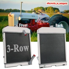 For Ford New Holland NAA Jubilee 500 501 600 700 800 900 3-ROW Aluminum Radiator