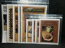 9 Primitive Gatherings Wool Applique Patterns - All Are Pictured