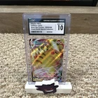 Pokémon TCG Pikachu VMAX Promo Full Art SWSH286 Crown Zenith CGC 10 Holo 2023