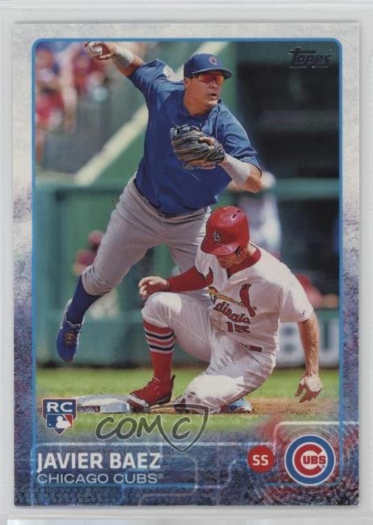 2015 Topps Javier Baez (SS Front/2B Back) #315 Rookie RC 0yi9