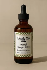Acetyl Hexapeptide-8 Liquid Concentrate Argireline Peptide Cosmetic Grade 4 oz