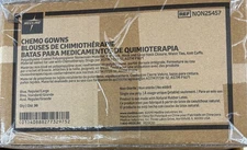 *30* Medline Disposable Chemo-Tested SMS Protective Gowns