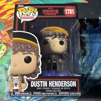 Funko Pop Stranger Things: DUSTIN HENDERSON #1781 Season 5 w/Protector