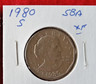 1980 S Susan B Anthony Dollar XF Susan B Anthony