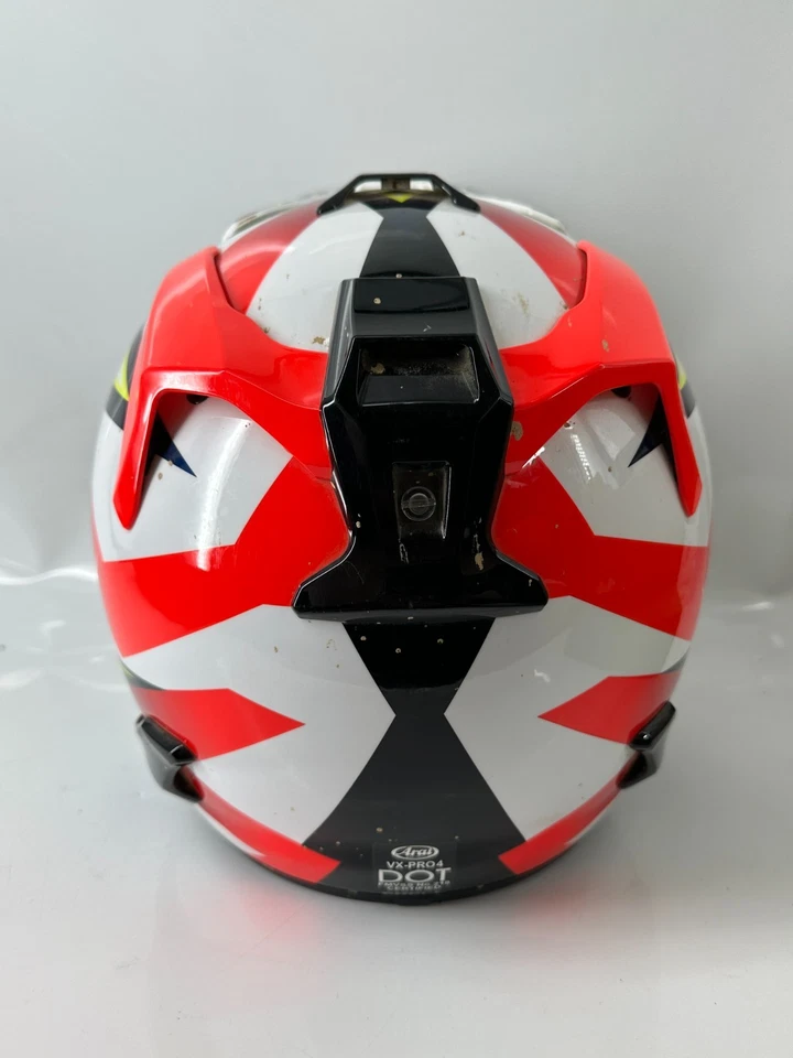 Arai VX-Pro4 - Casco amarillo estrellas y rayas talla grande Foto 4 de 4