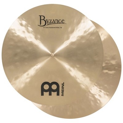 Meinl Cymbals B15EHH 15'' Byzance Traditional Extra Hammered Hihat