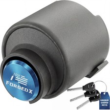 Trailer Lock Heavy Duty Anti Theft, Fits 2 5/16-Inch Couplers, Secures Safety Ch