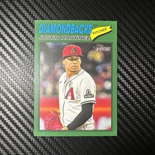 2026 Topps Heritage Justin Martinez Dark Green Bordered #263 Diamondbacks