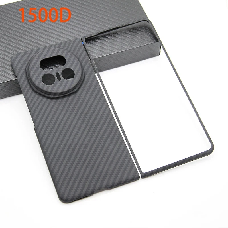 Genuine Aramid Carbon Fiber Case for Honor Magic V5 V3 Ultra Thin Armour Cover  - Image 2 of 4