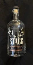 Stagg Bourbon Whiskey 23B Batch Empty Bottle With Cork *Unrinsed*