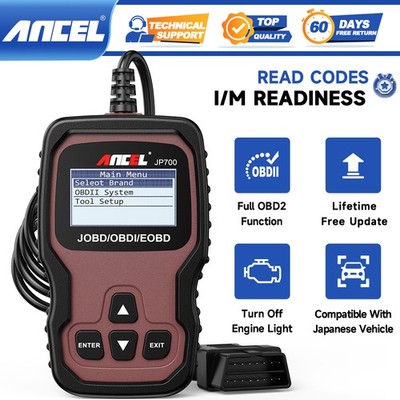 JP700 JOBD OBD2 Japanese Car Scanner Check Engine Light OBDII Diagnostic Tool
